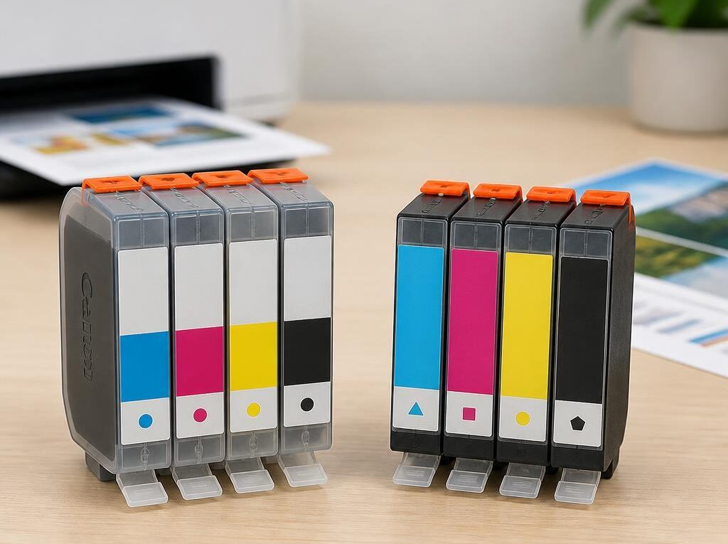 Pod lupą: Tusze Canon BGI-72 CMYK - zamienniki vs oryginalne